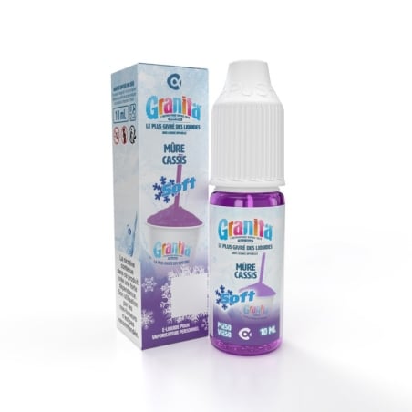 e-liquide Mûre Cassis 10 ml - Granita Soft by Alfaliquid pas cher