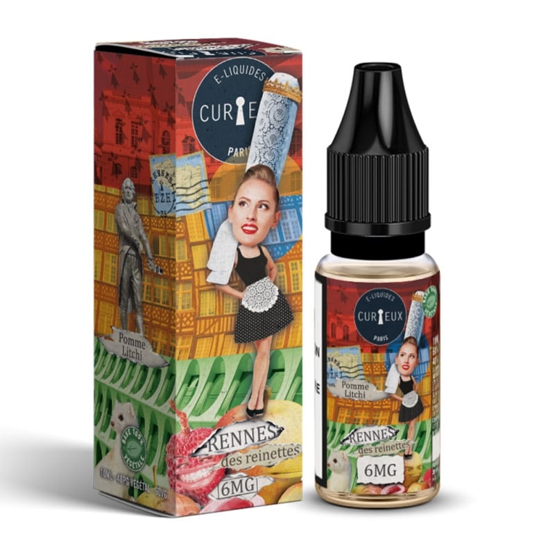 e-liquid Rennes des Reinettes 10 ml Hexagone - Curieux cheap