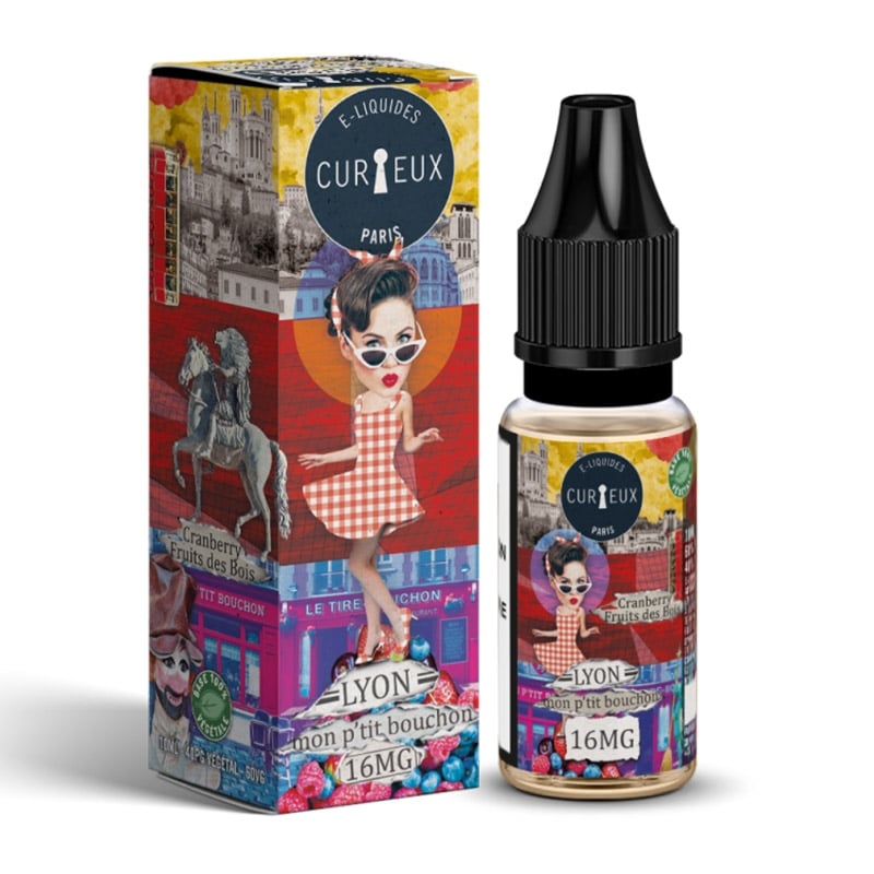 e-liquid Lyon, Mon Ptit Bouchon 10 ml Hexagone - Curieux cheap
