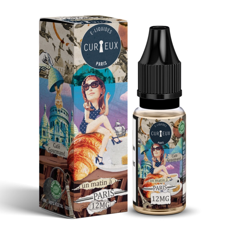 e-liquid Un Matin à Paris 10 ml Hexagone - Curieux cheap
