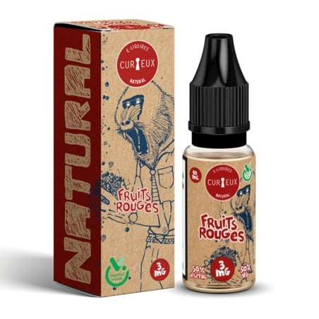 Fruits Rouges 10 ml Edition Natural - Curieux pas cher