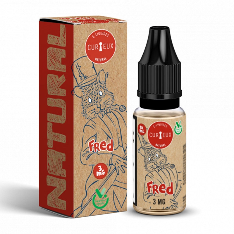 e-liquid Fred 10 ml Natural - Curieux cheap