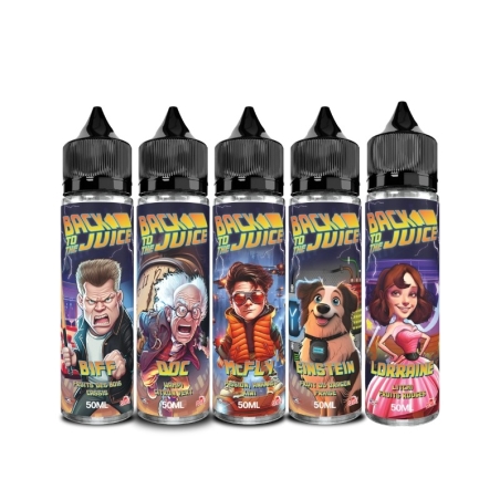 Pack Découverte Back to the Juice 50 ml x5 pas cher