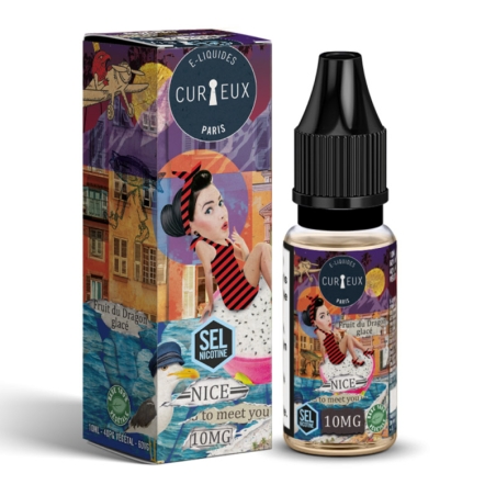 Nice To Meet You Sel De Nicotine 10 ml Hexagone - Curieux pas cher