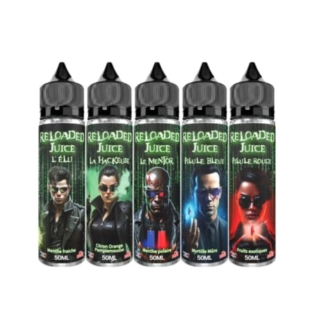 Pack Découverte Reloaded Juice 50 ml x5 pas cher