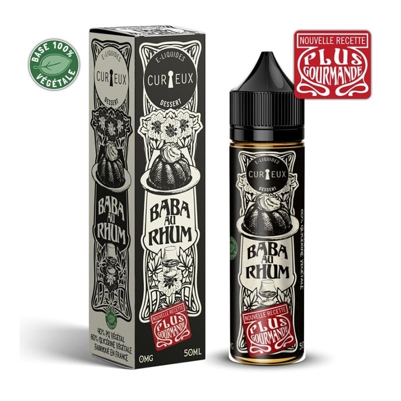 e-liquid Baba au Rhum 50 ml - Curieux cheap price