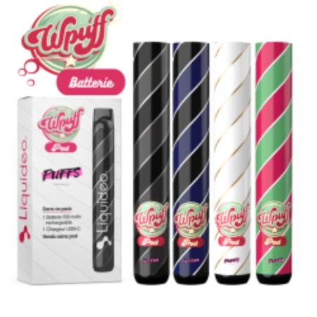 Batterie Wpuff Pod System - Liquideo pas cher couleurs