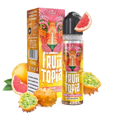 Kiwano Pamplemousse Rose 60 ml - Fruiitopia pas cher Kiwano Pamplemousse Rose 60 ml - Fruiitopia pas cher