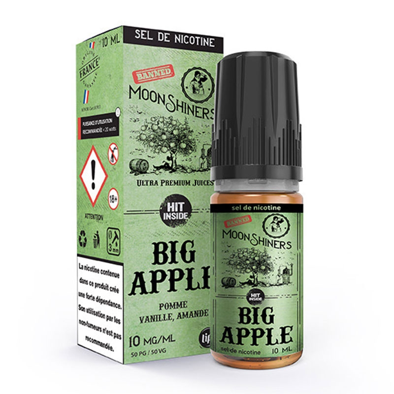 E-liquid Big Apple 10 ml Nicotine Salt - Moonshiners at a great price