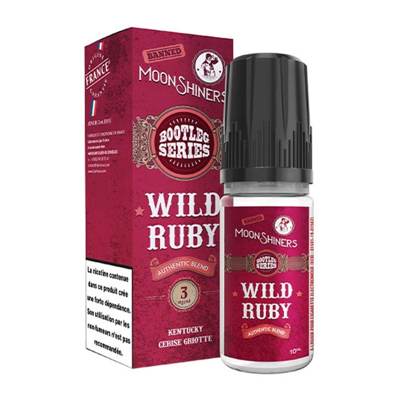 e-liquide Wild Ruby 10 ml Bootleg Series - Moonshiners pas cher e-liquide Wild Ruby 10 ml Bootleg Series - Moonshiners pas cher