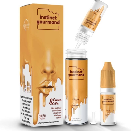 Lemon & Pie 50 ml Cool N'Fruit - Alfaliquid pas cher Lemon & Pie 50 ml Cool N'Fruit - Alfaliquid pas cher