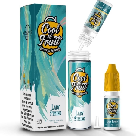 e-liquide Lady Pimiko 50 ml (Cool N'Fruit) - Alfaliquid pas cher