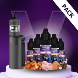 Pack Kit Coolfire Z50 - Innokin + 5 eliquides gourmands pas cher