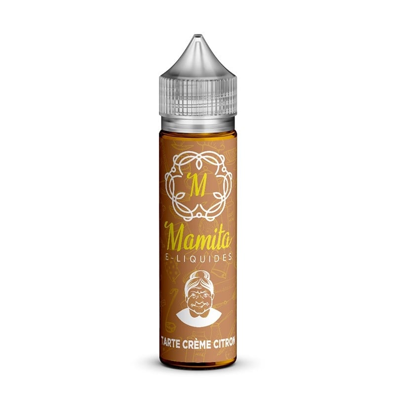 e-liquide Tarte Crème Citron 50 ml - Mamita pas cher
