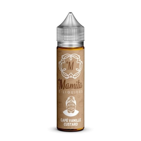 Café Vanille Custard 50 ml - Mamita pas cher