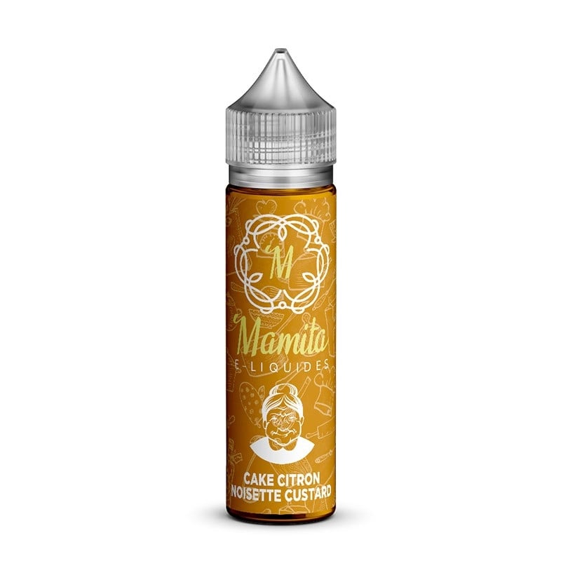 e-liquide Cake Citron Noisette Custard 50 ml - Mamita pas cher