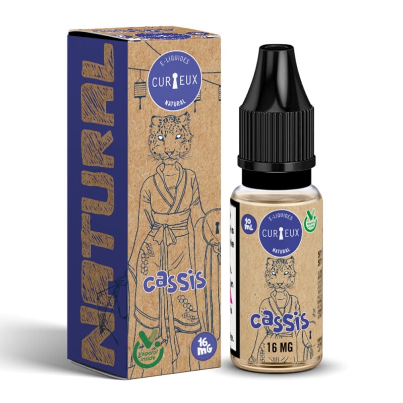 e-liquid Blackcurrant 10 ml Natural - Curieux cheap