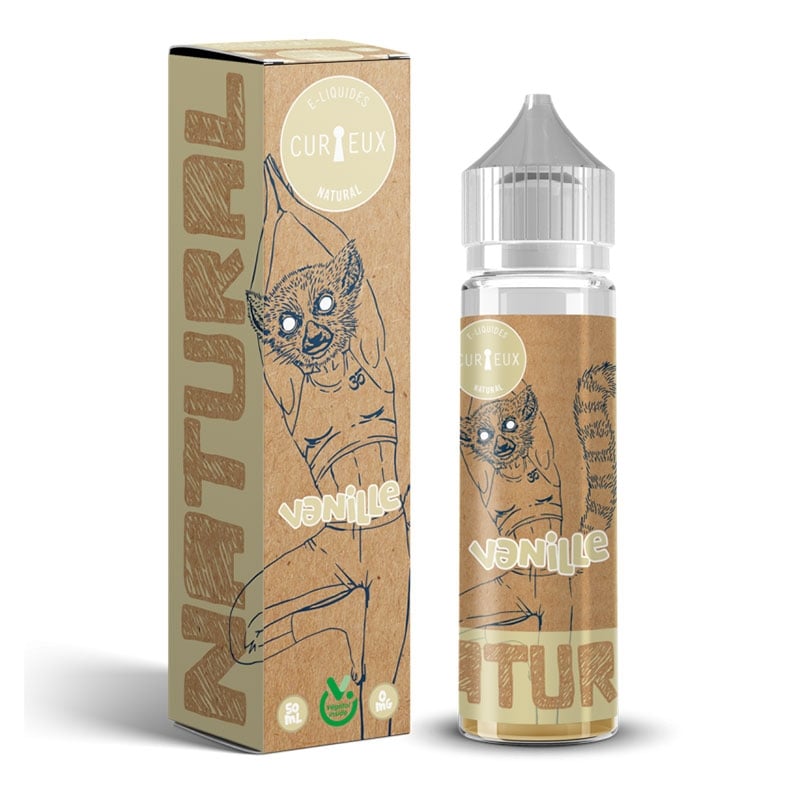 e-liquid Vanilla 50 ml Natural - Curieux cheap
