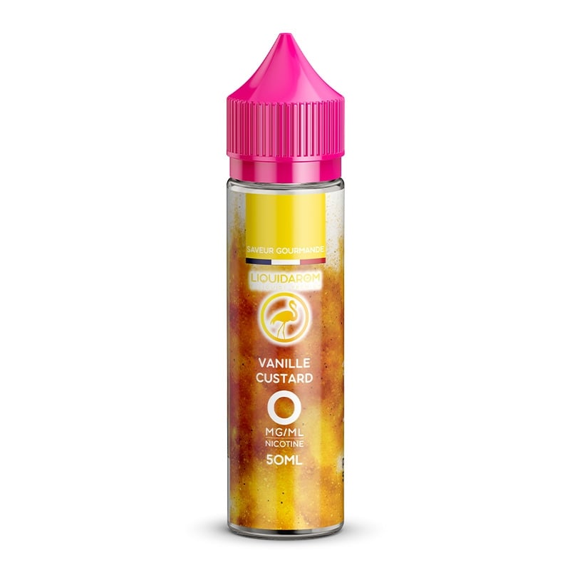 e-liquide Vanille Custard 50 ml - Liquidarom pas cher