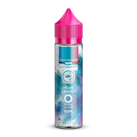 e-liquide Pêche Abricot 50 ml - Liquidarom pas cher
