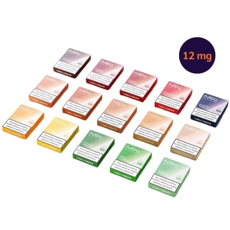 Cartouches Nexi One 12mg - Aspire pas cher