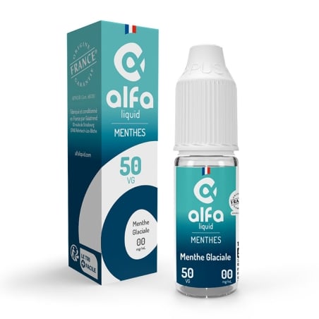 e-liquide Menthe Glaciale 50/50 10 ml (So Fifty) - Alfaliquid pas cher