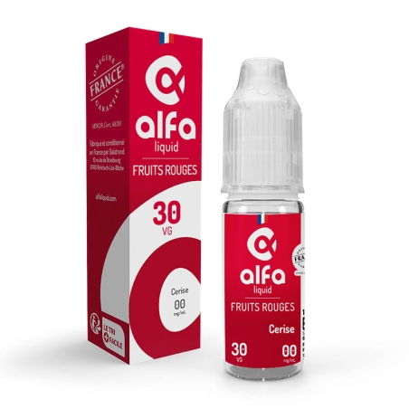 e-liquide Cerise 70/30 10 ml - Alfaliquid pas cher e-liquide Cerise 70/30 10 ml - Alfaliquid pas cher