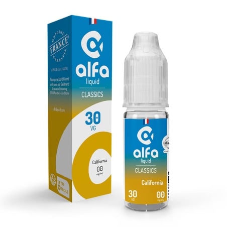 California 70/30 10 ml - Alfaliquid pas cher