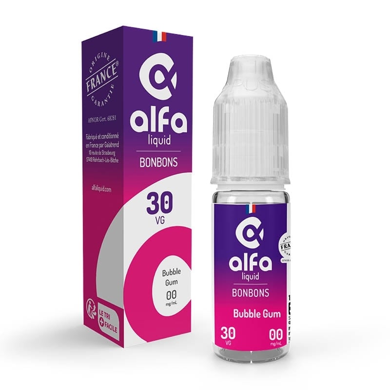e-liquid Bubble Gum 70/30 10 ml Candies - Alfaliquid cheap