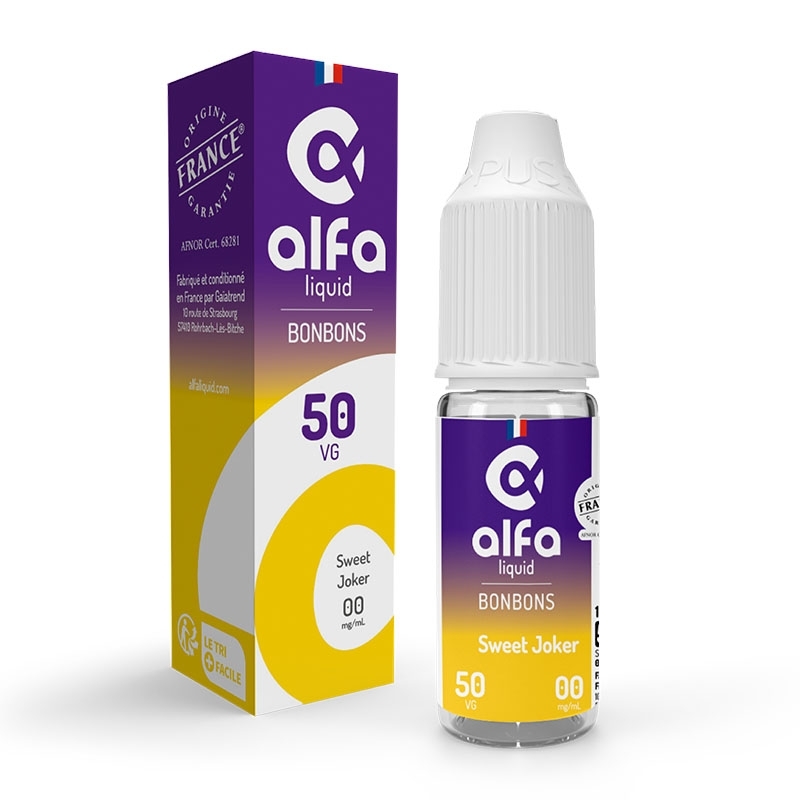 e-liquide Sweet Joker 50/50 10 ml Candy - Alfaliquid pas cher