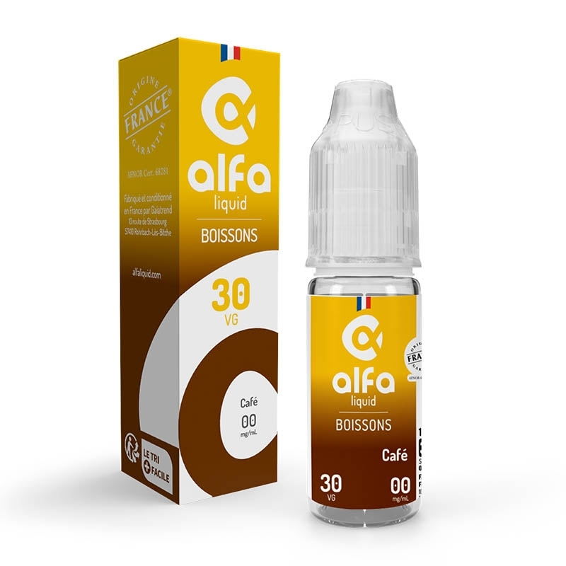e-liquid Coffee 70/30 10 ml Beverages - Alfaliquid cheap