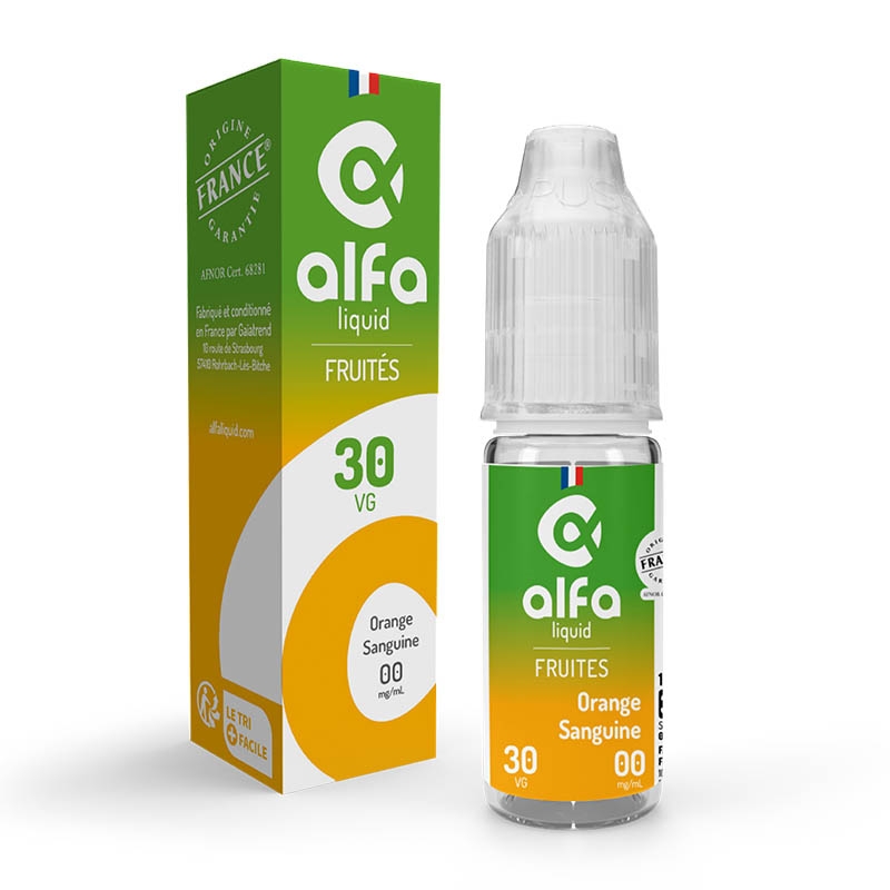 e-liquid Blood Orange 70/30 10 ml Fruity - Alfaliquid cheap