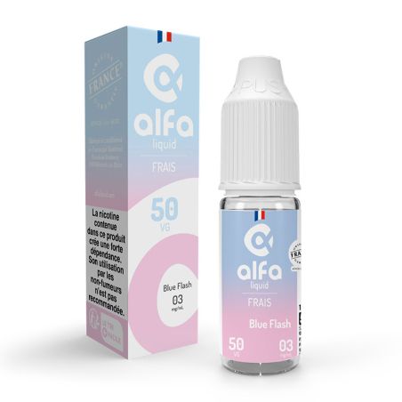Blue Flash 50/50 10 ml (Cool N'Fruit) - Alfaliquid pas cher