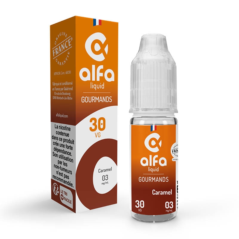 e-liquid Caramel 70/30 10 ml Gourmet - Alfaliquid cheap