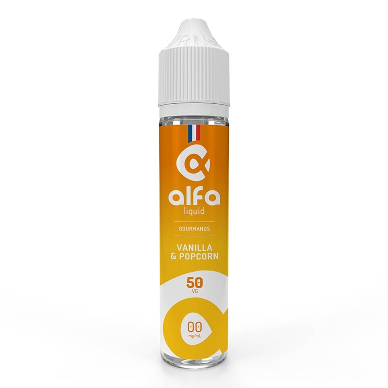 e-liquid Vanilla & Popcorn 50 ml Gourmet - Alfaliquid cheap