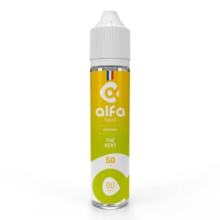 Thé Vert 50 ml - Alfaliquid pas cher