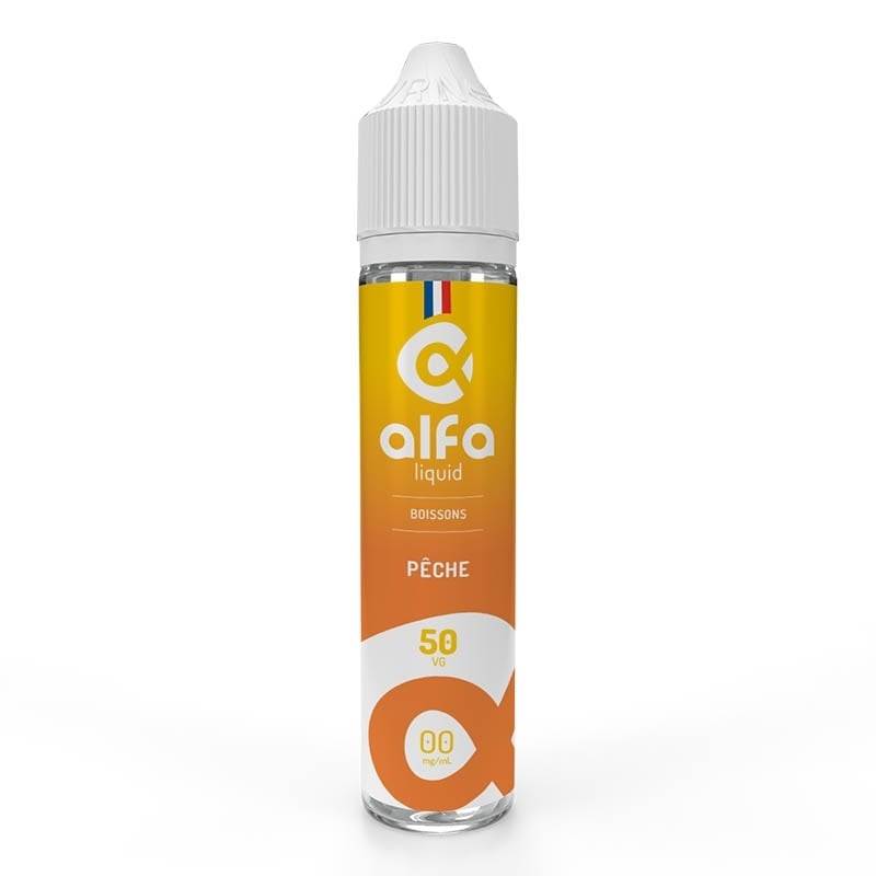 e-liquide Pêche 50 ml - Alfaliquid pas cher