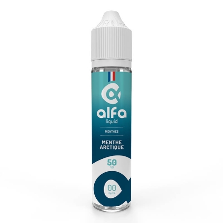 e-liquide Menthe Arctique 50 ml - Alfaliquid pas cher