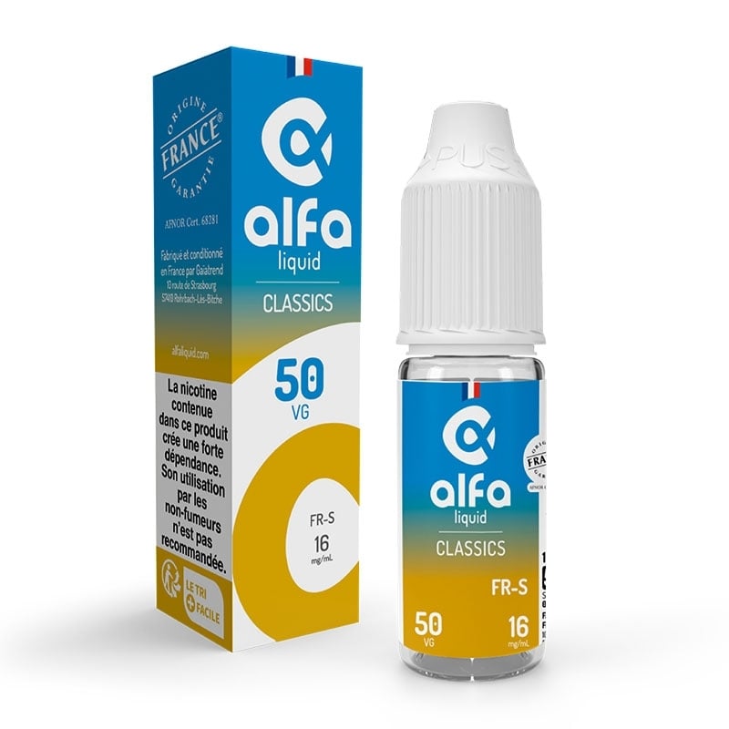 e-liquide FR-S 50/50 10 ml - Alfaliquid pas cher
