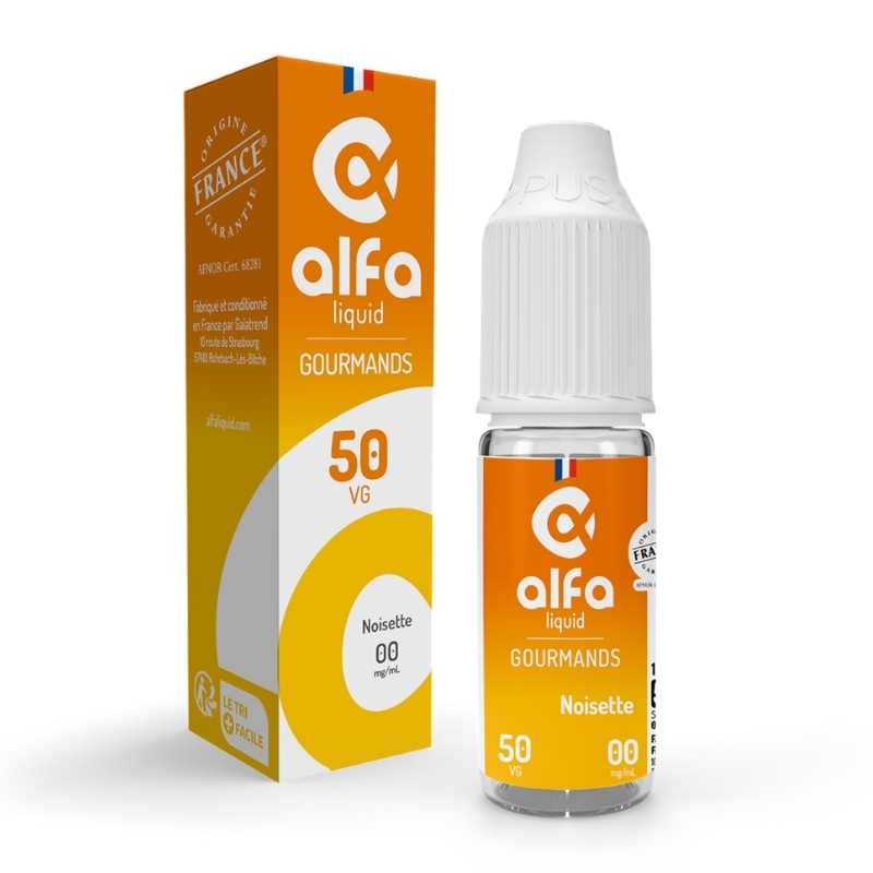e-liquid Hazelnut 50/50 10 ml Gourmet - Alfaliquid cheap