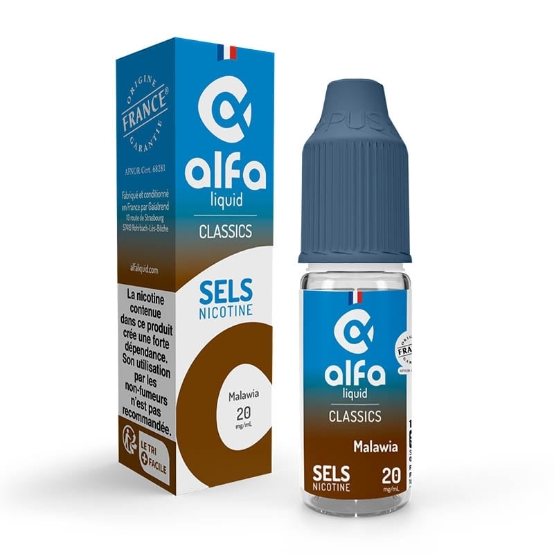e-liquid Malawia Nicotine Salt 10 ml Classics - Alfaliquid cheap