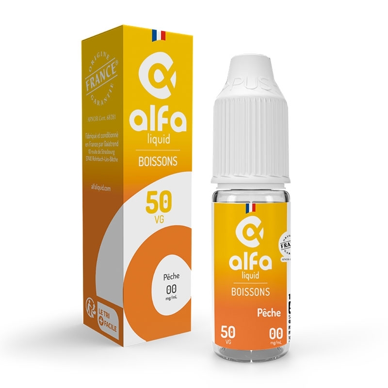 e-liquid Peach 50/50 10 ml Drinks - Alfaliquid cheap