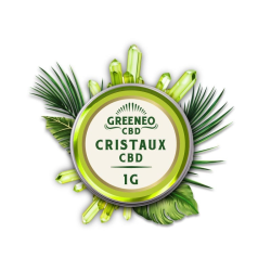 Cristal CBD Pur - Greeneo - CBD pas cher