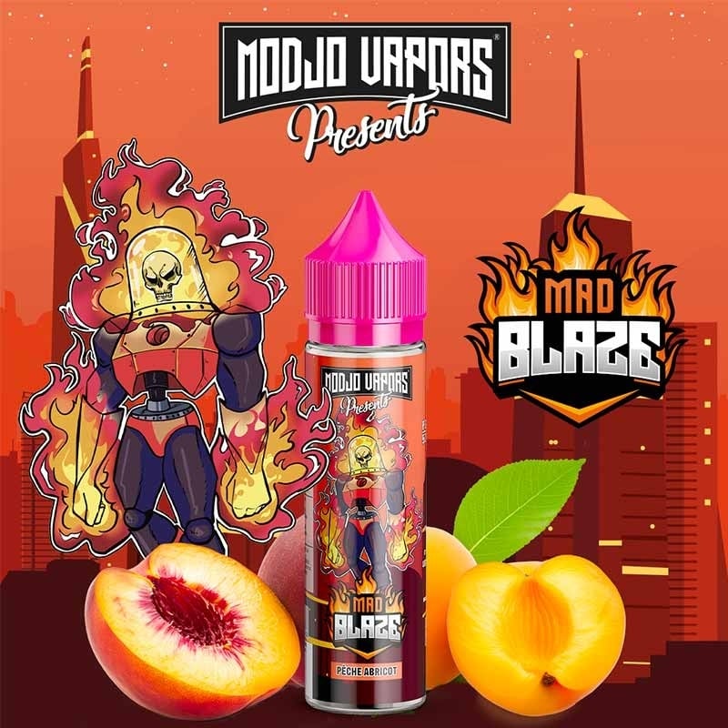 e-liquide Mad Blaze 50 ml - Modjo Vapors By LiquidArom pas cher