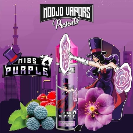 e-liquide Miss Purple 50 ml - Modjo Vapors By LiquidArom pas cher