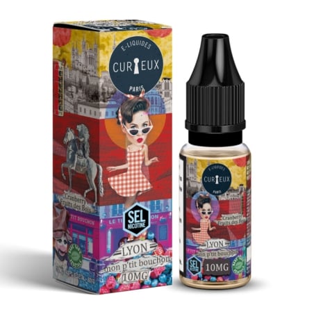 Lyon, mon Ptit Bouchon 10 ml Sel de Nicotine Hexagone - Curieux pas cher