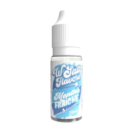 Menthe Fraîche Sel de Nicotine 10 ml - Wsalt Flavors - Liquideo pas cher