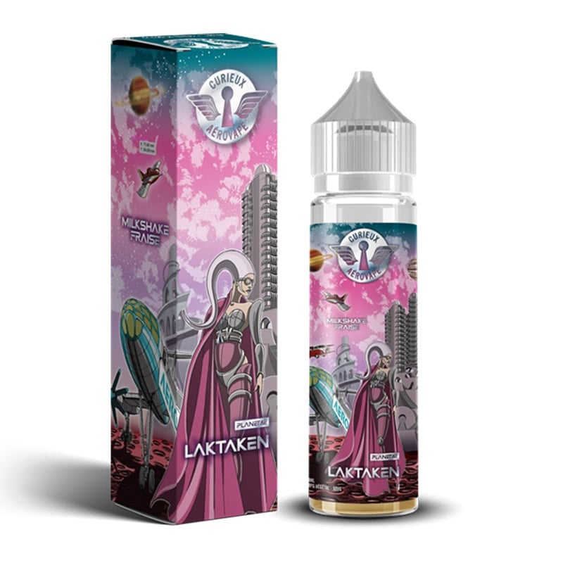 e-liquide Laktaken 50 ml Aerovape - Curieux pas cher