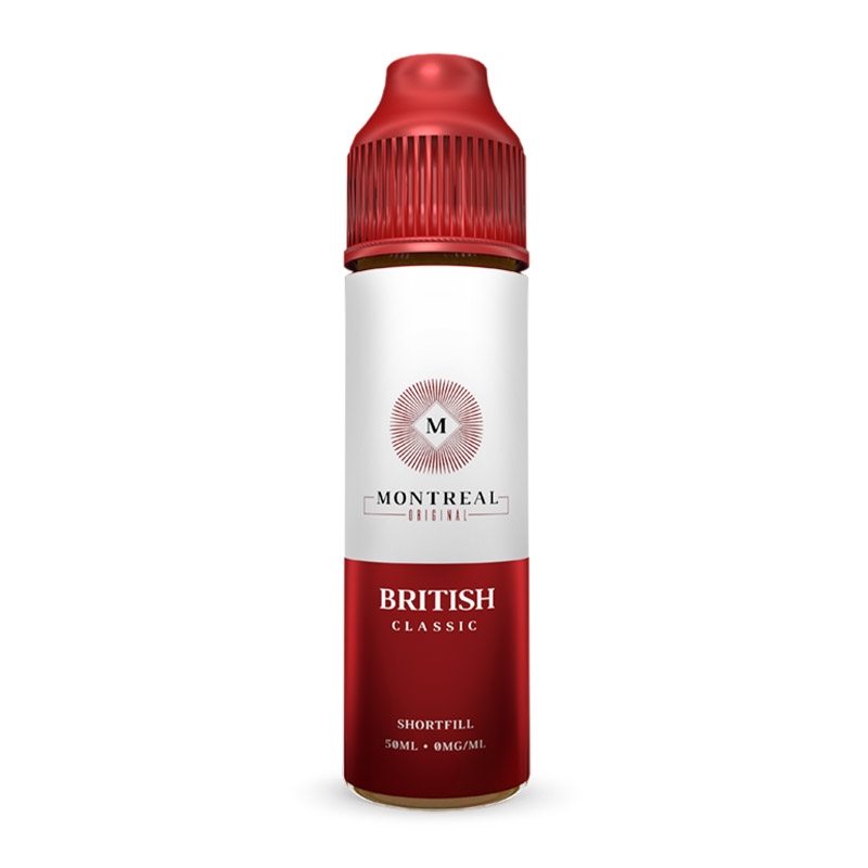 British Classic 50 ml e-liquid - Montréal Original cheap