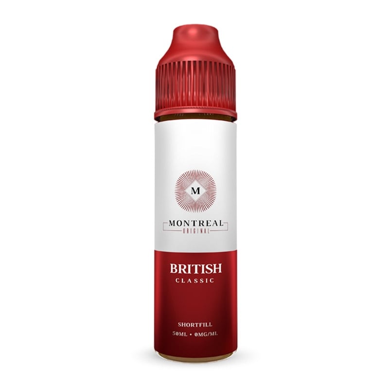 e-liquide British Classic 50 ml - Montréal Original pas cher